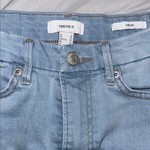 Forever 21 Men's Denim Jeans in Light Blue